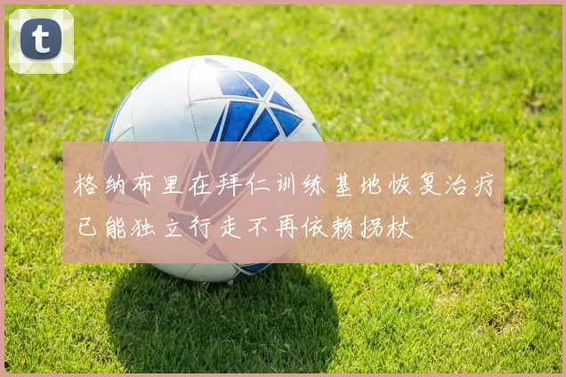 格纳布里在拜仁训练基地恢复治疗已能独立行走不再依赖拐杖